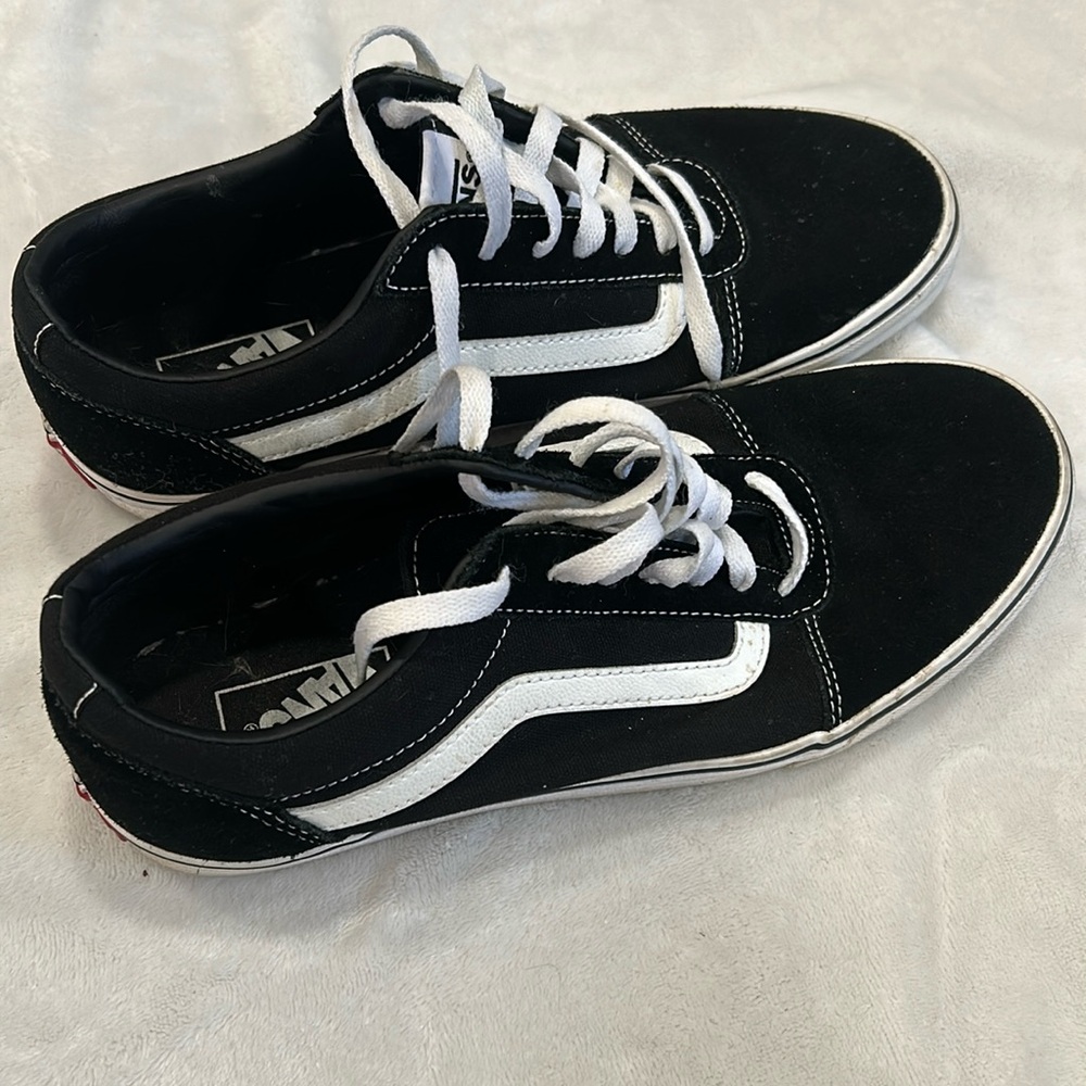 Black vans size 10 mens